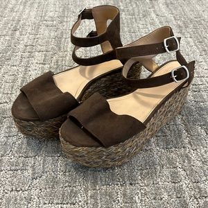 Zara platform wedges